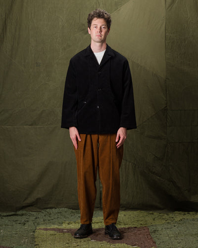 Monitaly Harvester Jacket - Black 8-Wale Corduroy - Standard & Strange