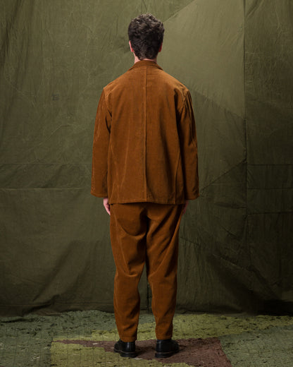 Monitaly Harvester Jacket - Chestnut 8-Wale Corduroy - Standard & Strange