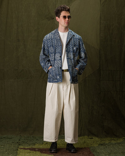 Monitaly Italian Jail Jacket - Squared Chambray - Standard & Strange