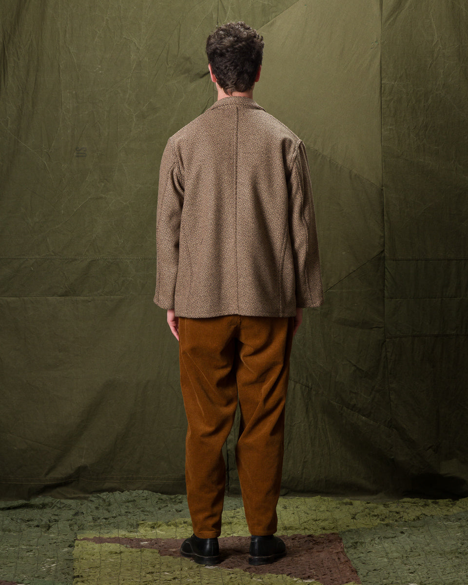 Monitaly Italian Jail Jacket - Giraffe Wool Flannel Vicente