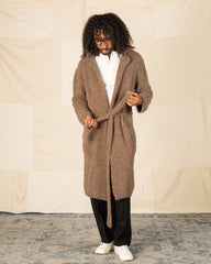 Monitaly Jute Coat - Brown Boucle - Standard & Strange