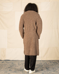 Monitaly Jute Coat - Brown Boucle - Standard & Strange