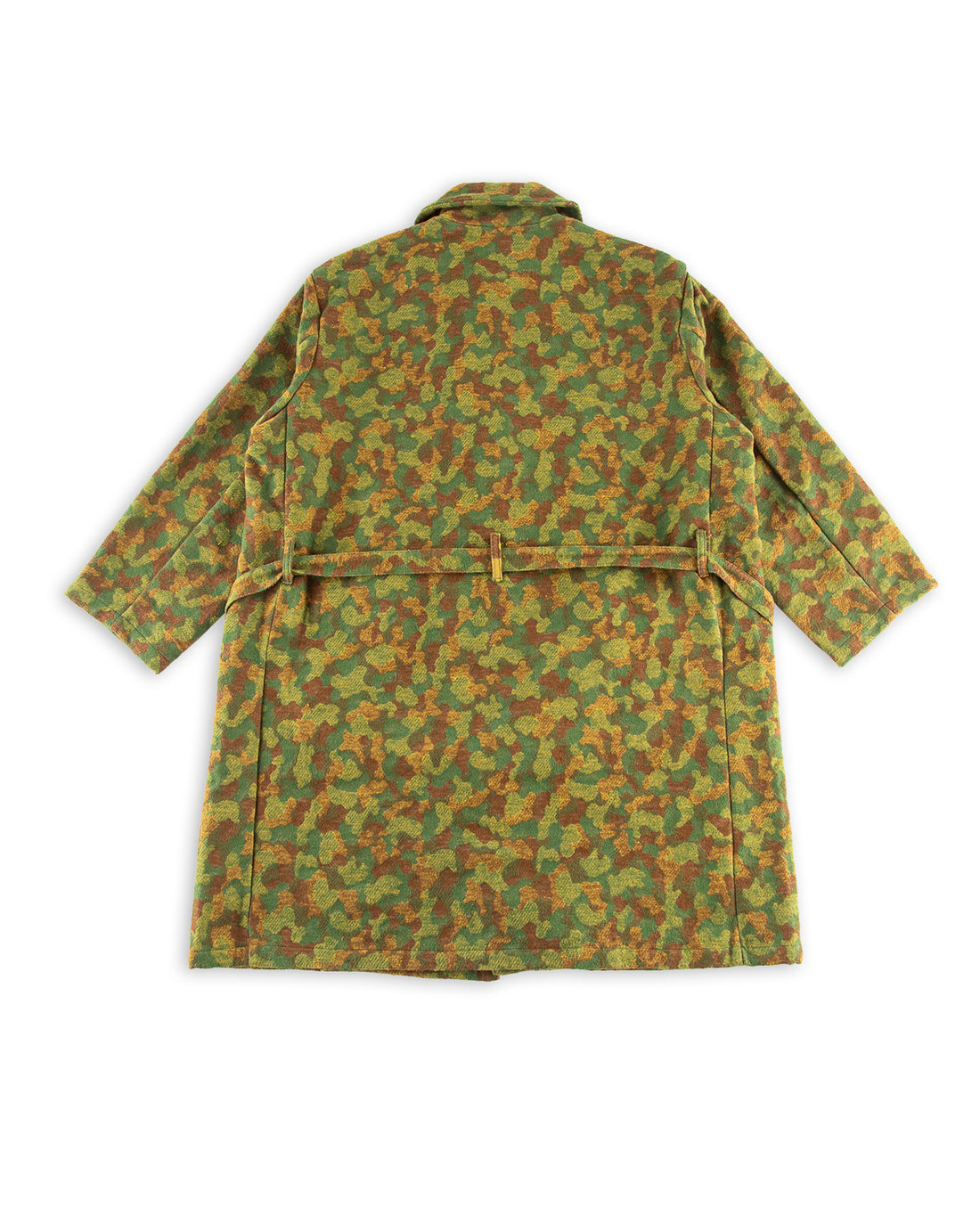 Monitaly Jute Coat - Green Camo Cotton Jacquard - Standard & Strange