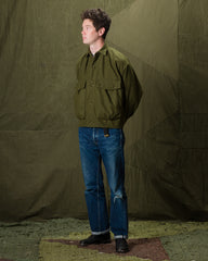 Monitaly Lazy Travel Jacket - Mil Olive Wool Flannel - Standard & Strange