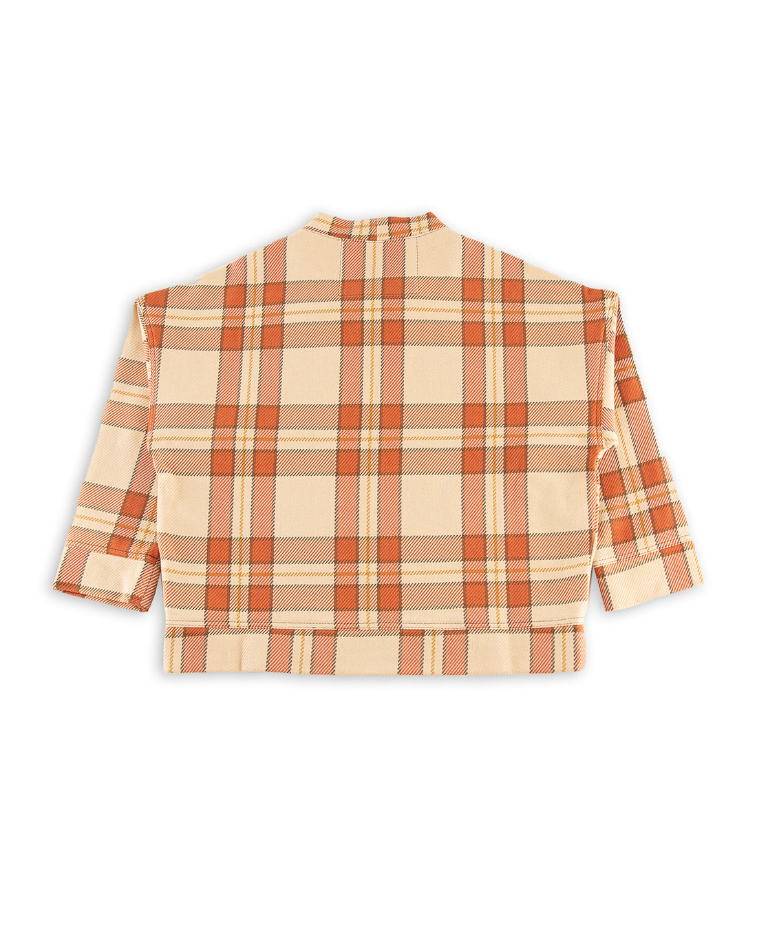 Monitaly Santa Monica Pullover - Brick Plaid Cotton Heavy Twill - Standard & Strange