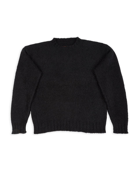 【CHARVET】シャルベ ニットタイ シルク100% 黒 イタリア製 希少 ニットタイ シルク 無地 ネクタイ ニット 剣先 おしゃれ ビジネス