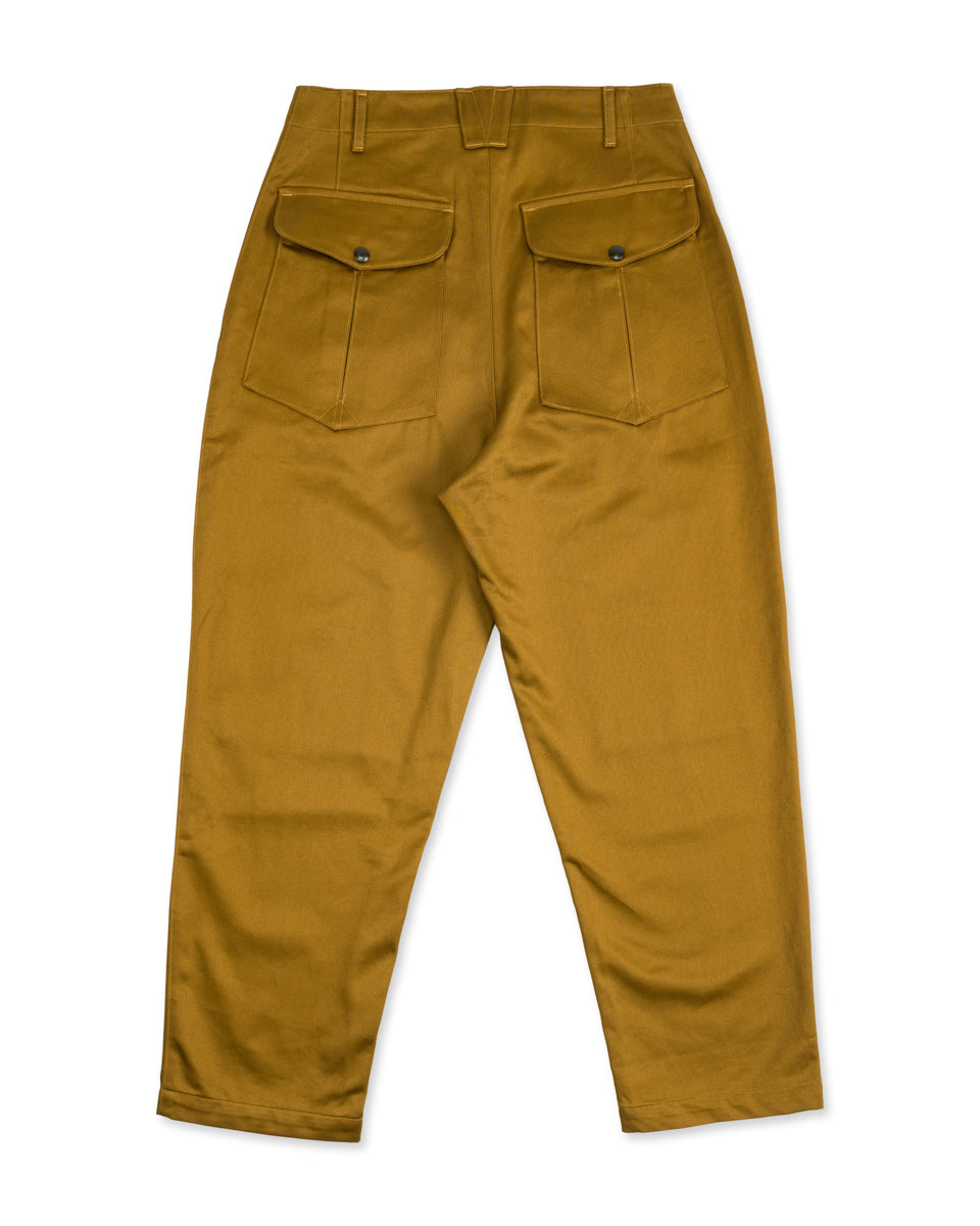 Monitaly Submarine Pants - Khaki Vancloth Sateen - Standard & Strange