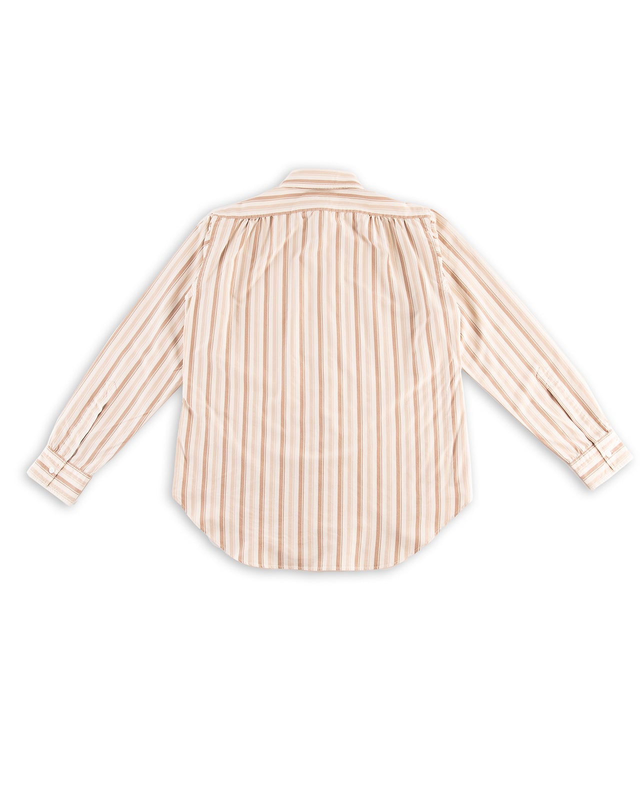 MotivMfg Authentic Fit BD Shirt - Pink Stripe Silk Cotton Fine Poplin - Standard & Strange