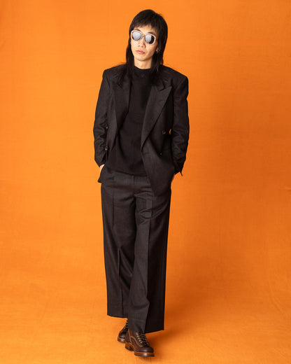 MotivMfg Concord Jacket - Red Rain Charcoal "Redpath" Flannel - Standard & Strange