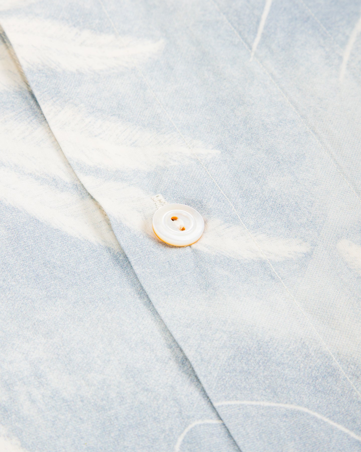 Dala Shirt - Moth Print Cotton Silk Broadcloth