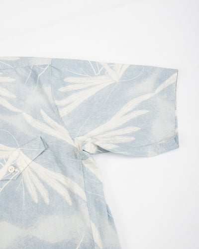 Dala Shirt - Moth Print Cotton Silk Broadcloth