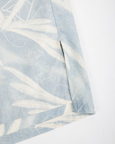 Dala Shirt - Moth Print Cotton Silk Broadcloth