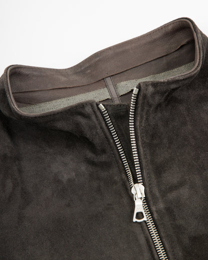 Gilet Jacket - Espresso Buffalo Calf Roughout