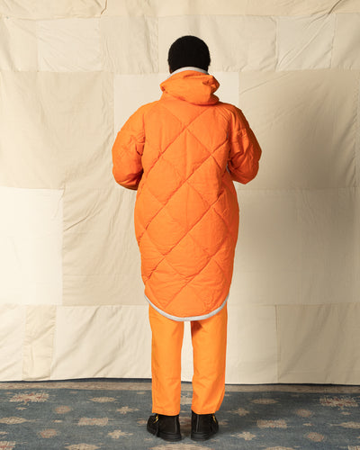 MotivMfg Lander Down Coat - Lava Halley Stevenson "Military Finish" Waxed Cotton - Standard & Strange