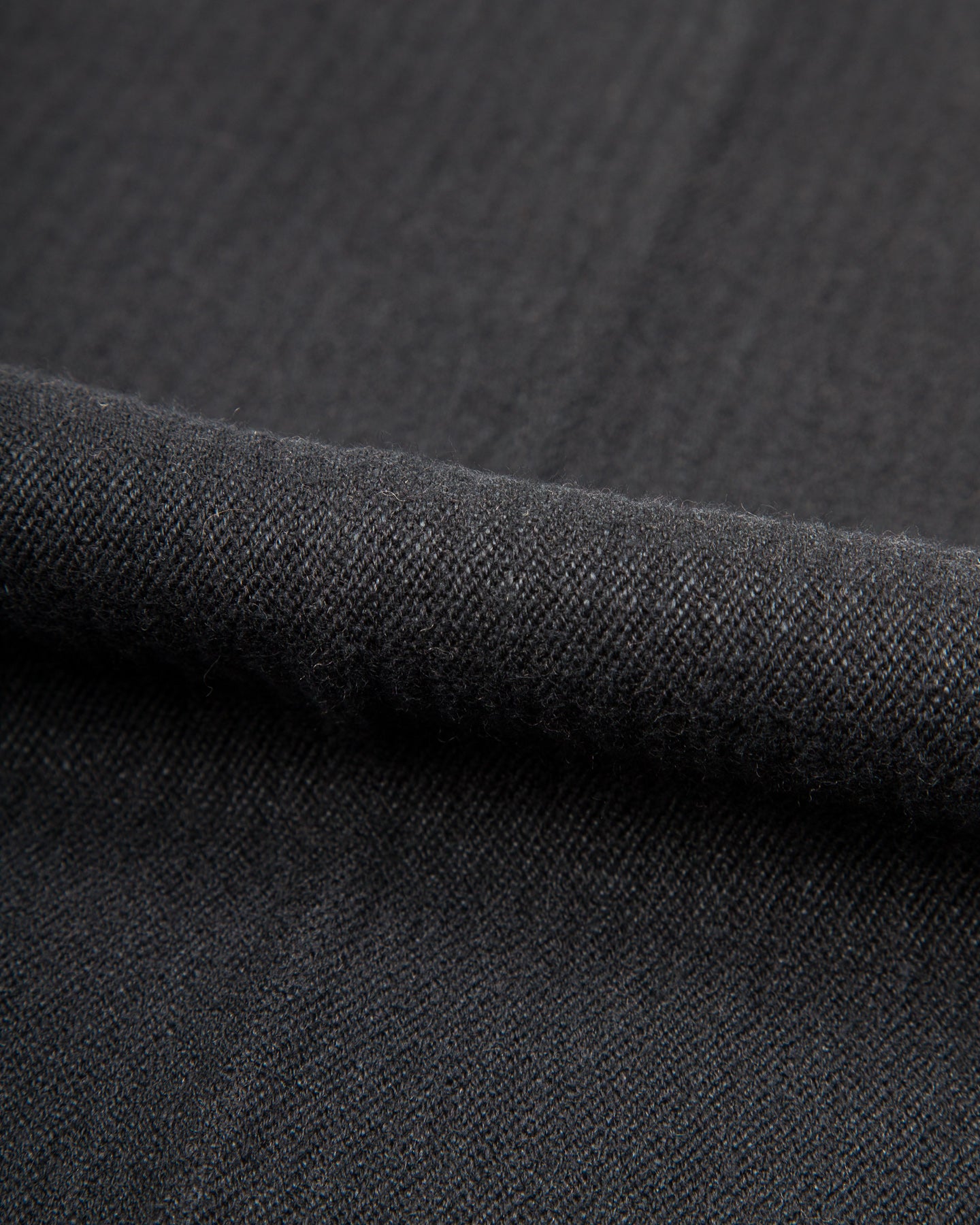 MotivMfg Loft Trousers - Black Linen Wool Pique - Standard & Strange