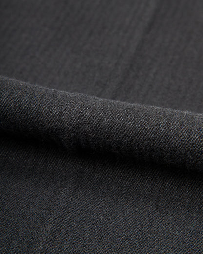 MotivMfg Loft Trousers - Black Linen Wool Pique - Standard & Strange