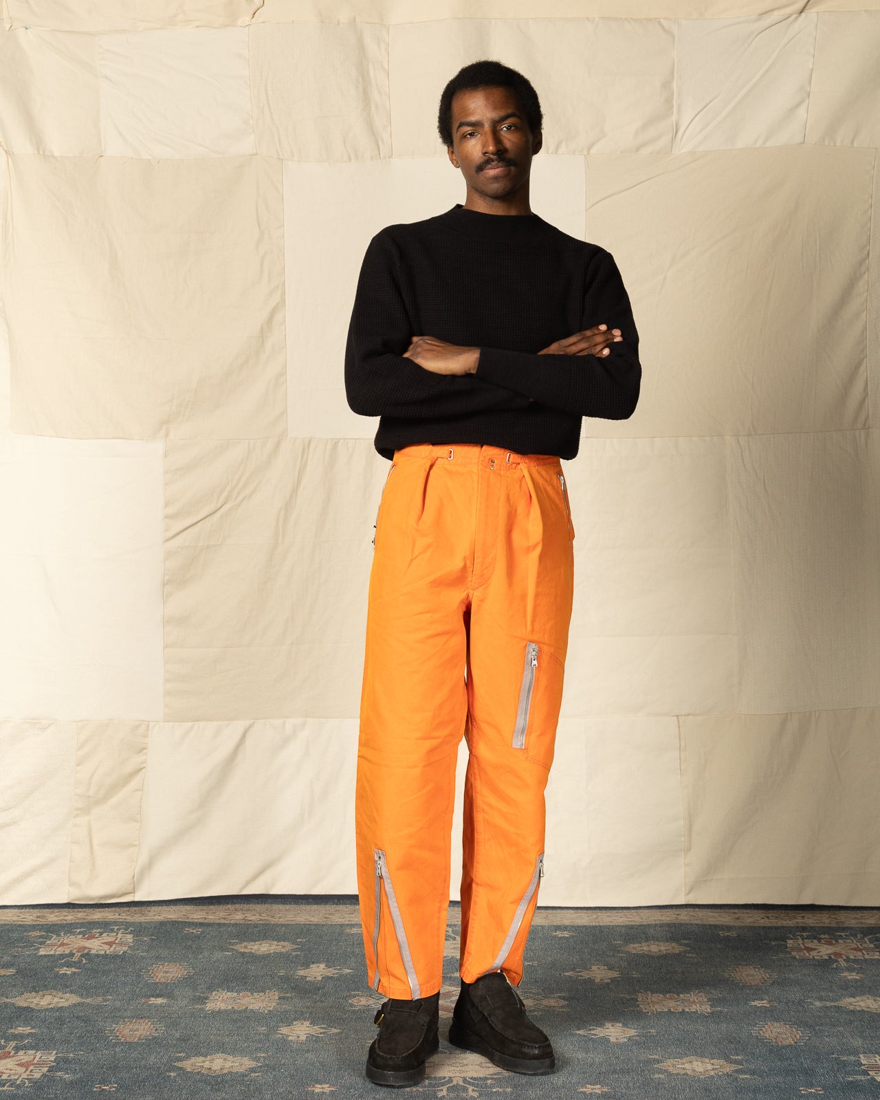 MotivMfg Norweger Flight Trousers - Lava Halley Stevenson