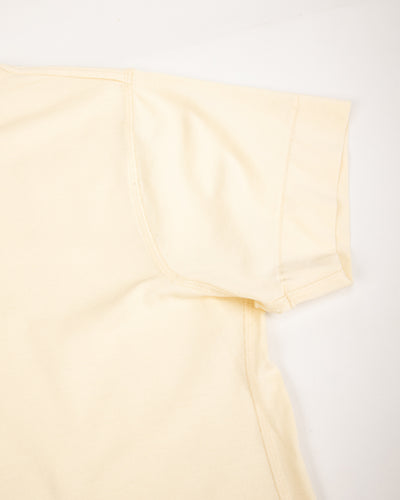 MotivMfg Shuttle T-Shirt - Ivory Cotton Silk Jersey - Standard & Strange