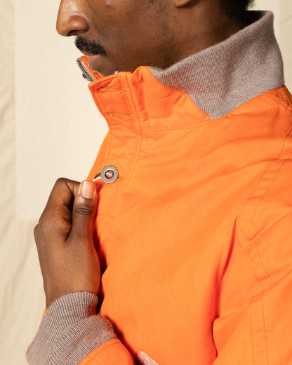 MotivMfg Vector Bomber Jacket - Lava Halley Stevenson "Military Finish" Waxed Cotton - Standard & Strange