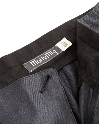 MotivMfg Adjustable Cargo Pants - High Twist Tussah Silk Twill/Midnight - Standard & Strange
