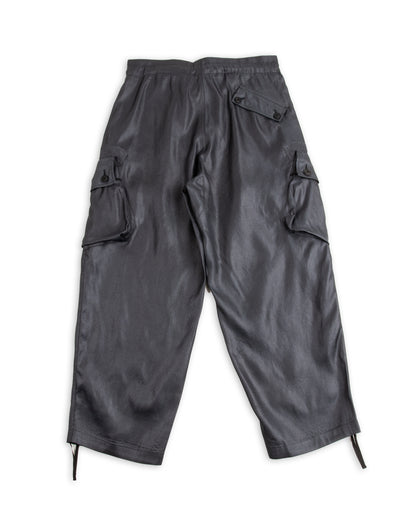 MotivMfg Adjustable Cargo Pants - High Twist Tussah Silk Twill/Midnight - Standard & Strange