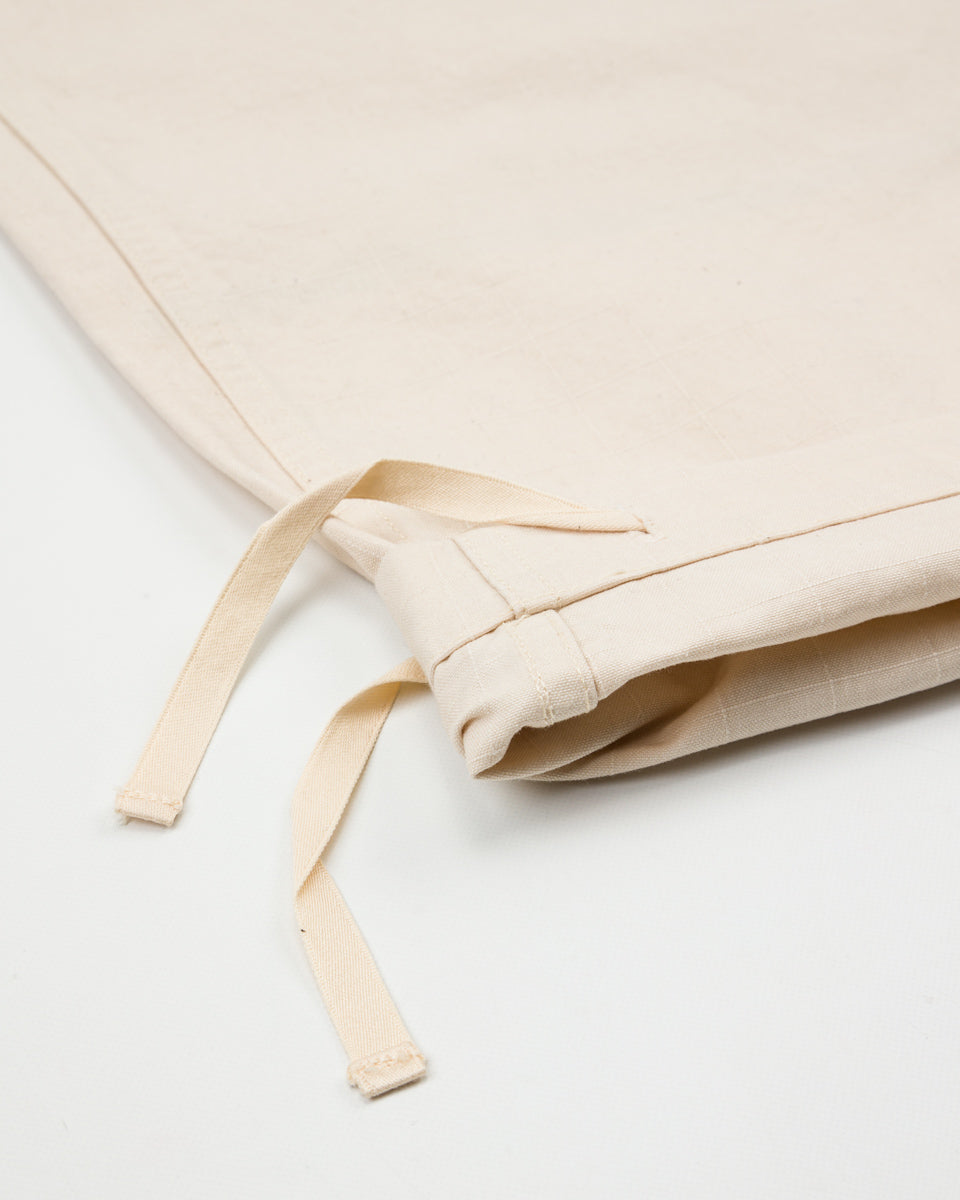 MotivMfg Adjustable Cargo Pants - Natural Ripstop Waxed Cotton - Standard & Strange