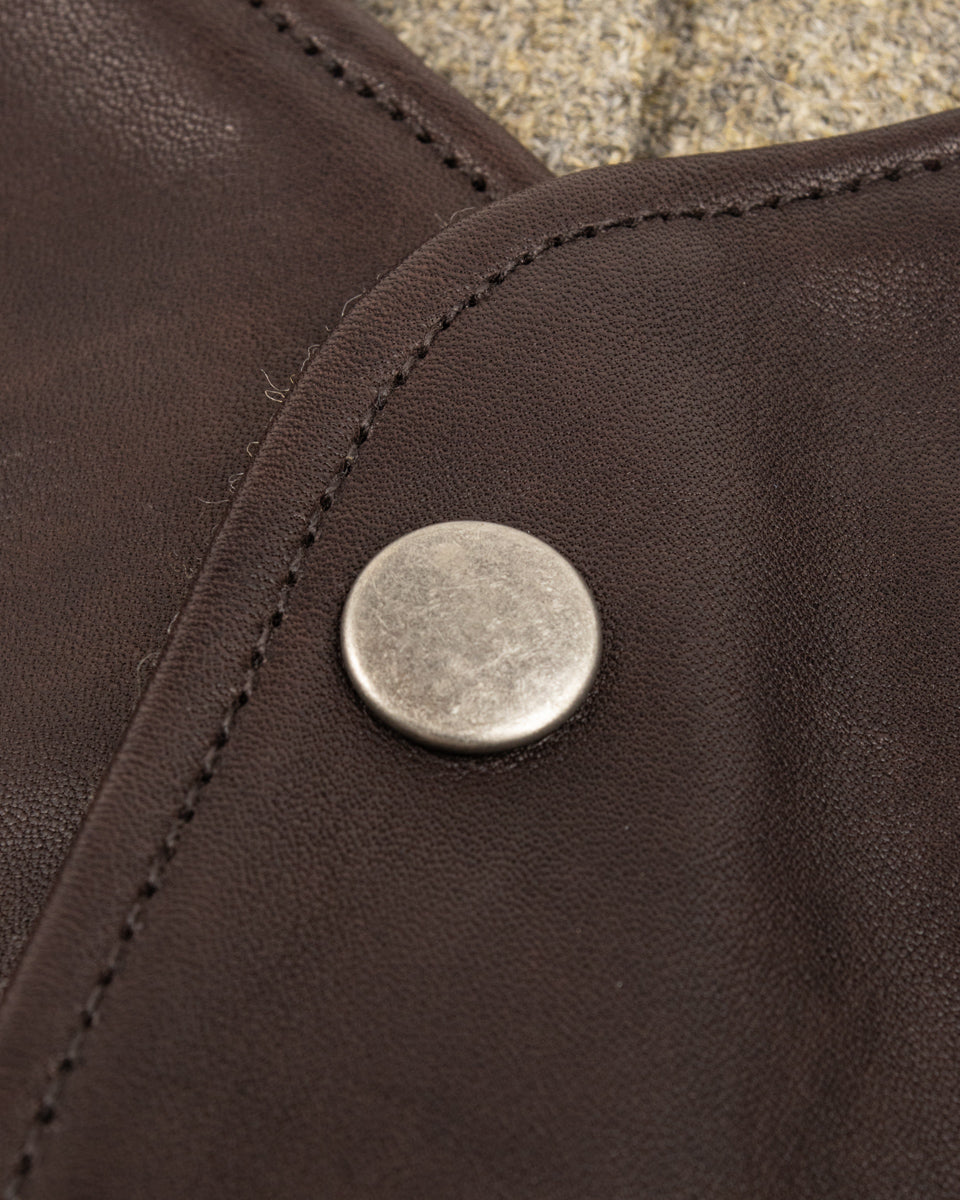 MotivMfg Bertolt Leather Jacket - Sage Veg Tan Horsehide – Standard ...