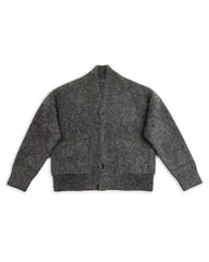MotivMfg Cardigan Jacket Soviet Felt Coat - Grey Knit - Standard & Strange