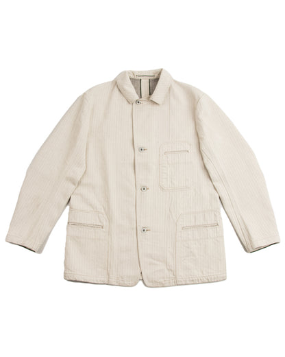 MotivMfg Castel Denim Jacket - Original Herringbone Denim/Natural - Standard & Strange