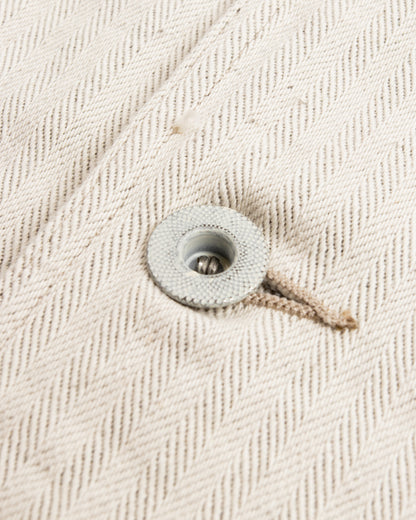 MotivMfg Castel Denim Jacket - Original Herringbone Denim/Natural - Standard & Strange