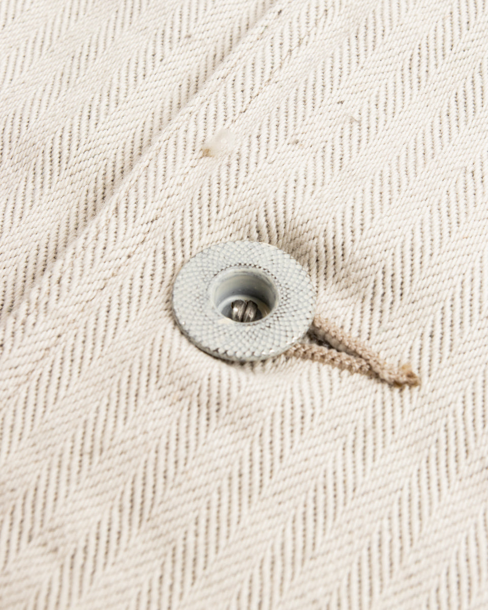 MotivMfg Castel Denim Jacket - Original Herringbone Denim/Natural - Standard & Strange