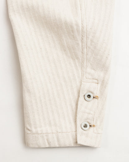 MotivMfg Castel Denim Jacket - Original Herringbone Denim/Natural - Standard & Strange