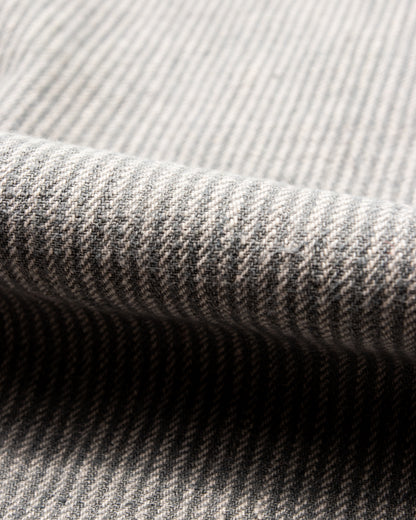 MotivMfg English Trousers - Light Grey Stripe High Twist Linen - Standard & Strange