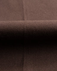 MotivMfg English Trousers - Japanese Cotton Hopsack/Espresso - Standard & Strange