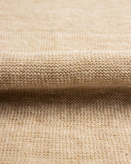 MotivMfg Fully Fashioned Linen Knit Tee - Beige 26/2 Linen Yarn - Standard & Strange