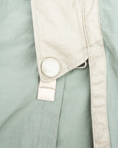 MotivMfg Hybrid Parka - Aqua Japanese Shrunk Nylon - Standard & Strange