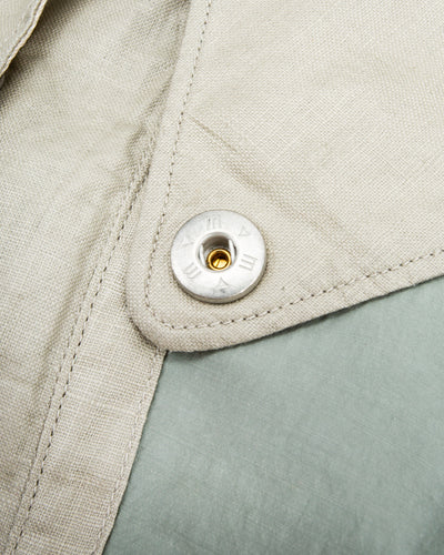 MotivMfg Hybrid Parka - Aqua Japanese Shrunk Nylon - Standard & Strange