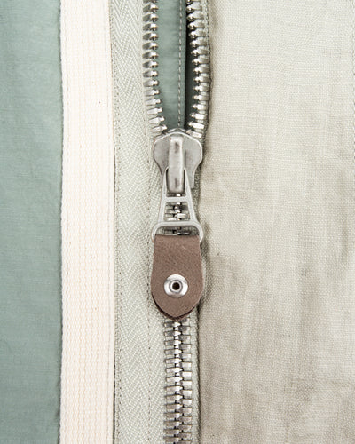 MotivMfg Hybrid Parka - Aqua Japanese Shrunk Nylon - Standard & Strange