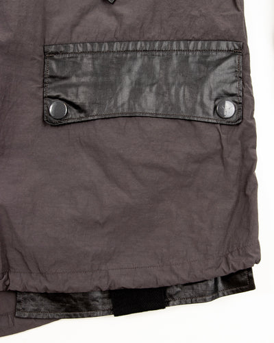 MotivMfg Hybrid Parka - Charcoal Japanese Shrunk Nylon - Standard & Strange