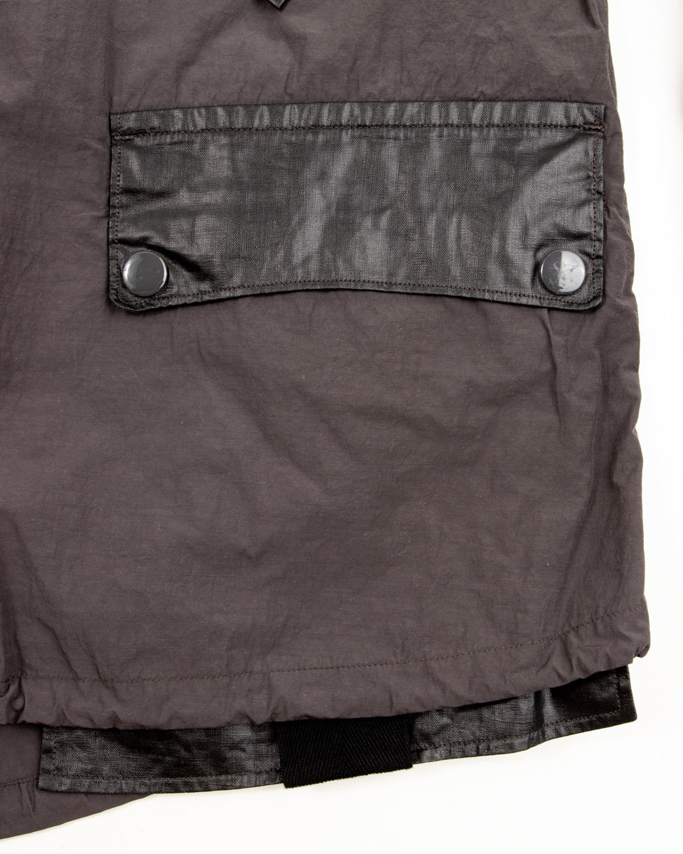 MotivMfg Hybrid Parka - Charcoal Japanese Shrunk Nylon - Standard & Strange