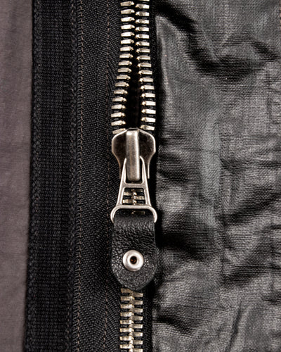 MotivMfg Hybrid Parka - Charcoal Japanese Shrunk Nylon - Standard & Strange