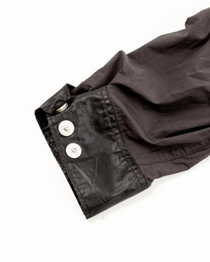 MotivMfg Hybrid Parka - Charcoal Japanese Shrunk Nylon - Standard & Strange