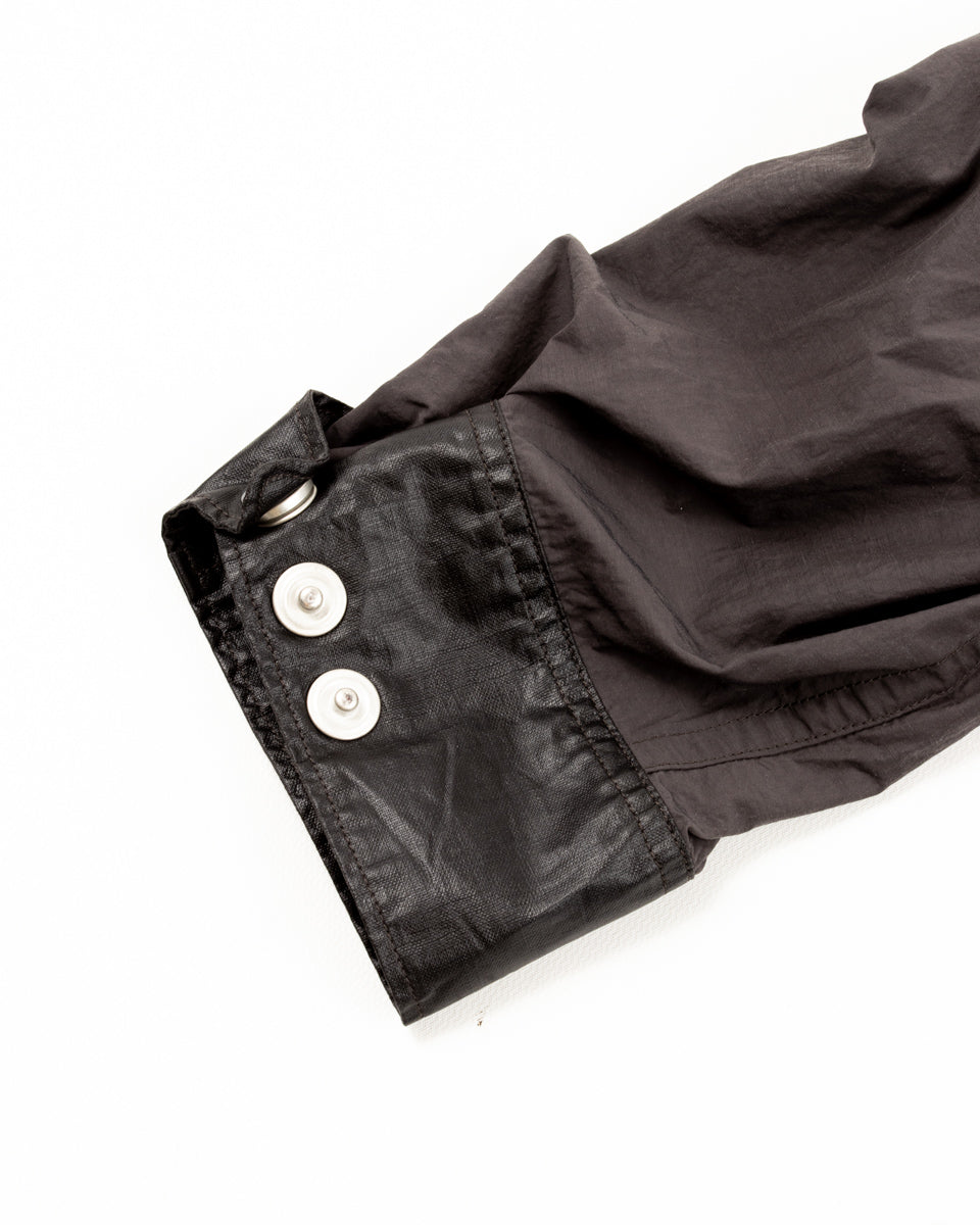 MotivMfg Hybrid Parka - Charcoal Japanese Shrunk Nylon - Standard & Strange