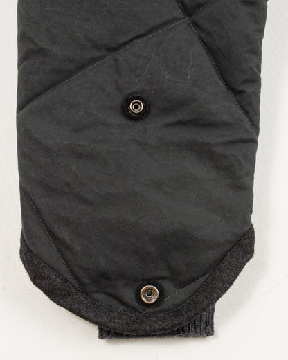 MotivMfg Lander Down Coat - Charcoal Halley Stevenson "Military Finish" Waxed Cotton - Standard & Strange