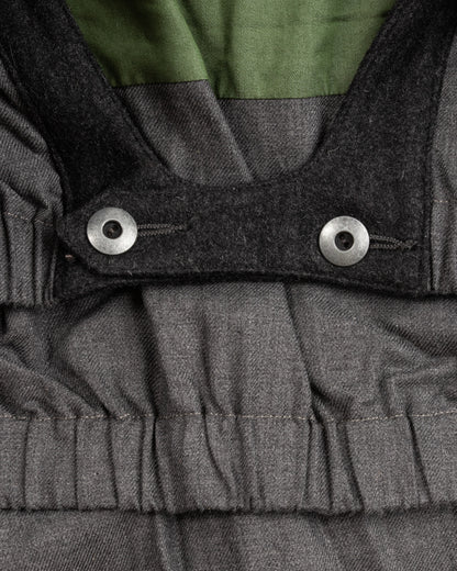 MotivMfg Lander Down Coat - Charcoal Halley Stevenson "Military Finish" Waxed Cotton - Standard & Strange