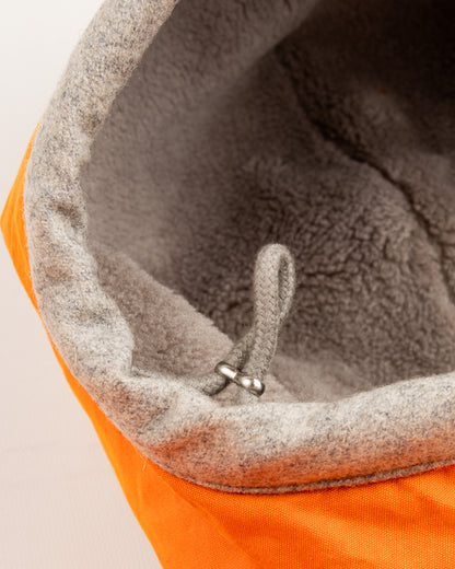 MotivMfg Lander Down Coat - Lava Halley Stevenson "Military Finish" Waxed Cotton - Standard & Strange