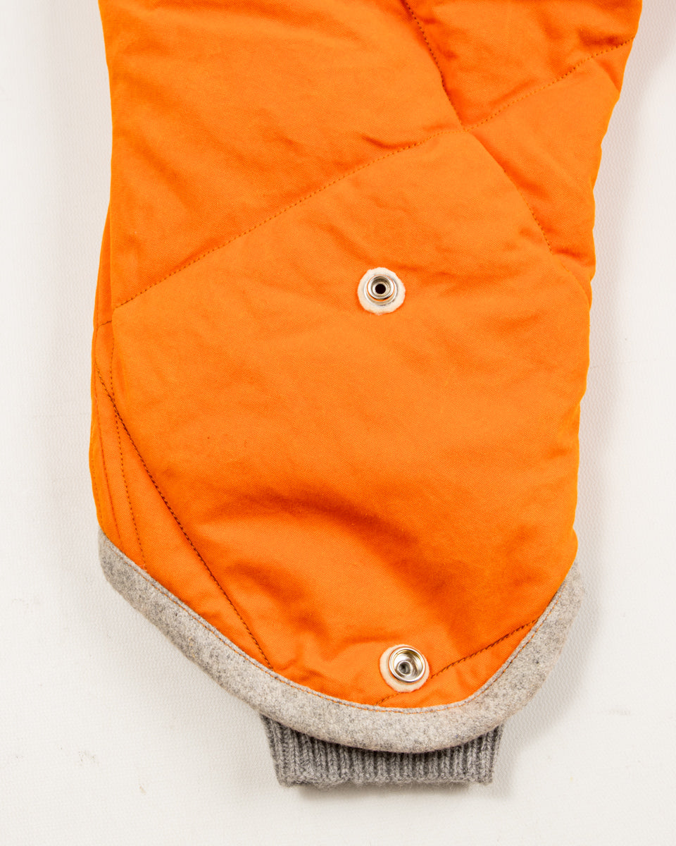 MotivMfg Lander Down Coat - Lava Halley Stevenson "Military Finish" Waxed Cotton - Standard & Strange