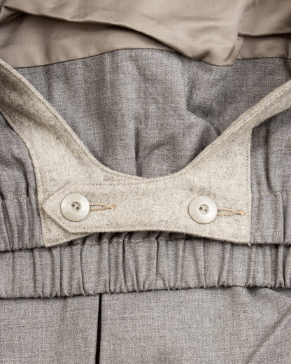 MotivMfg Lander Down Coat - Lava Halley Stevenson "Military Finish" Waxed Cotton - Standard & Strange