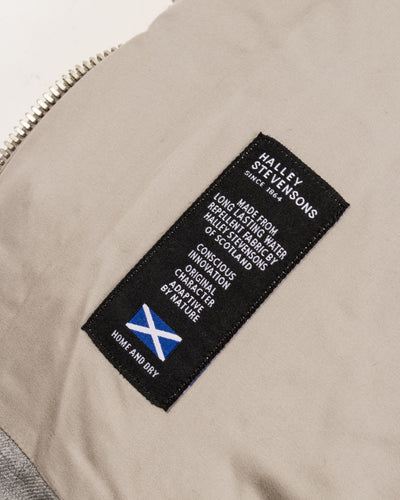 MotivMfg Lander Down Coat - Lava Halley Stevenson "Military Finish" Waxed Cotton - Standard & Strange