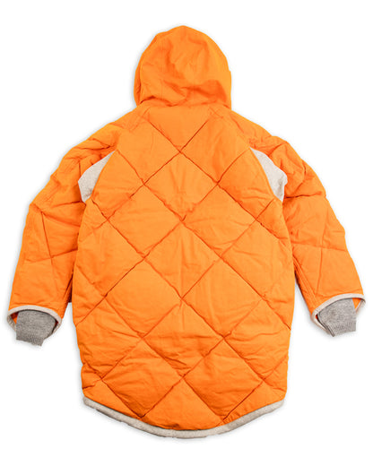 MotivMfg Lander Down Coat - Lava Halley Stevenson "Military Finish" Waxed Cotton - Standard & Strange